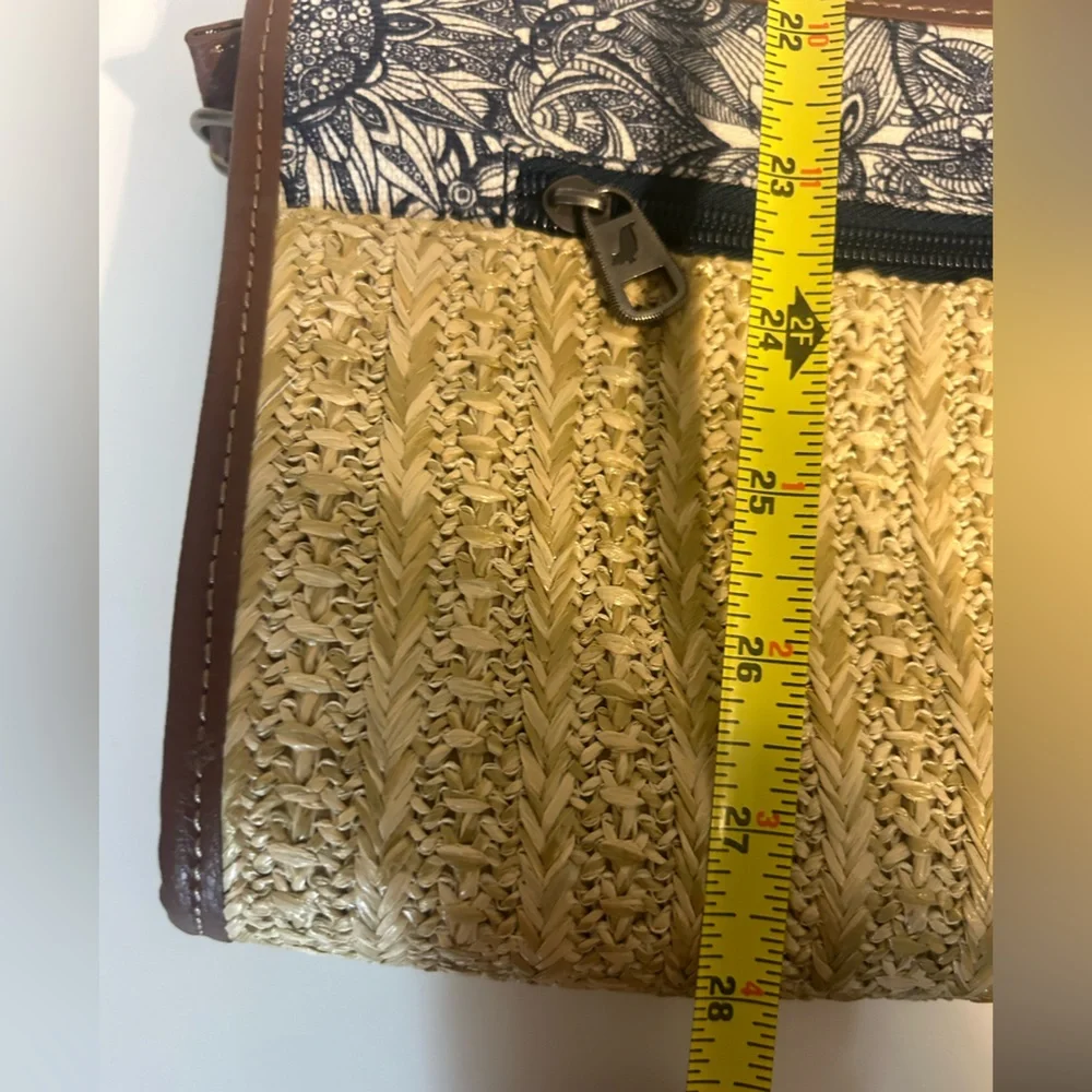 SAKROOTS Roma Mini Crossbody Bag Boho Purse Light‎ Weight Nature Neutral Tone